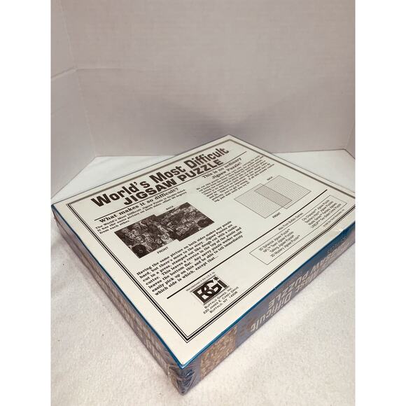 Vtg Cats Worlds Most Difficult Jigsaw Puzzle Double Sided 529 Pieces 1995 Sealed - Picture 6 of 9